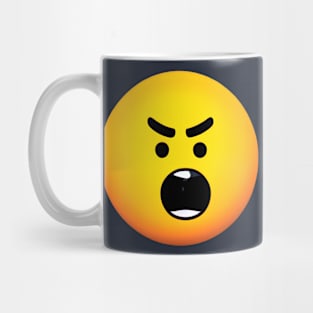 Angry Smiley Face Mug